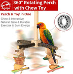 Agape Rotating Parrot Perch Toy - Image 2