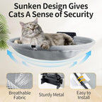 Wall Mounted Cat Hammock, Foldable Cat Bed - Image 5