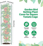 3 Pack Garden Bird Netting Plant Cover - Image 3