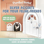 Purrfect Portal Meow Manor® Cat Door Interior Door - Image 2