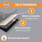 K&H Pet Products Self-Warming Cat Bed Pad, Self Heating Pad - Image 4