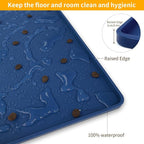 Ptlom Silicone Pet Placemat for Dog and Cat, Waterproof Non-Slip Pet Feeding - Image 6