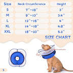 Supet Raised Inflatable Dog Cone Collar to Stop Licking, Soft Dog Cone - Image 6