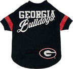 NCAA Georgia Bulldogs T-Shirt for Dogs & Cats, Small. Football/Basketball Dog - Image 3