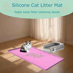 Cat Litter Mat, Silicone Large Cat Mat - Image 7