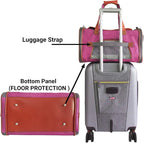 Mr. Peanut's Airline Approved Soft Sided Pet Carrier, Low Profile Gold Series - Image 4