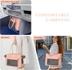 Minsong Fashion Pet Carrier Purse - Image 6