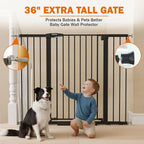 Mumeasy 36" Extra Tall Baby Gate - Image 5