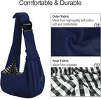PETLOFT Reversible Dog Cat Sling Carrier, Small Dog Carrier, Adjustable Dog - Image 3