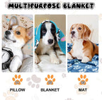 Rezutan Premium Dog Blankets for Large Dogs & Cat Flannel Blanket Washable - Image 7
