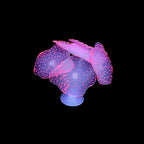 Lpraer 4 Pack Glow Aquarium Decorations Coral Reef Glowing Mushroom Anemone - Image 5