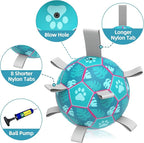 QDAN Dog Toys Soccer Ball, Tug of War Toy, Puppy Birthday Gifts, Water Toy - Image 6