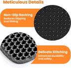 Small Cat Litter Mat, 20x14’’ Double Layer Honeycomb Cat Litter Box Mat - Image 8