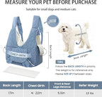 Pet Carrier Backpack, Adjustable Pet Front Cat Dog Carrier Backpack Travel Bag - Image 2