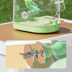 Easy to Carry Bird Cage with Watering Bottle High Ventilated Carriers Travel - Image 9