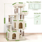 Globlazer Cat Tower for Indoor Cats, Heavy Duty Cat Trees for Large Cats Adult - Image 7