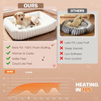 Dog Beds Large Sized Dog, Washable Self Warming Dog Cat Bed Rectangle - Image 4