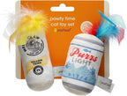 Pearhead Pet Crinkle, and Teaser Pawty Time Cat Toy Set, Owner Playtime - Image 4