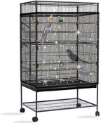 Daoeny Bird Cage Seed Catcher, Large Bird Cage Cover, Adjustable Soft Airy by Daoeny