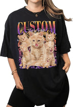 Custom Bootleg Rapper Graphic Tees Shirt – Retro 90s Vintage Style, - Image 7