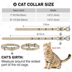 Leather Cat Collars for Boy Girl Cats - Image 3