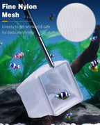 Pawfly Aquarium Shrimp Net, 2 Inch Tiny Fish Tank Net - Image 2