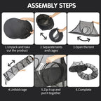 Rest-Eazzzy Outdoor Cat Enclosures, Portable Cat Tent - Image 5