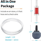 Pawfly Aquarium 15-40 GPH Compact Air Pump Quiet Oxygen Aerator Pump - Image 3