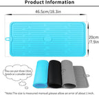 Ptlom Pet Placemat for Dog and Cat, Anti-Slip Waterproof Dogs Feeding Mat - Image 2