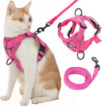 Cat Harness and Leash, Reflective Cat Harness Escape Proof by Kodervo