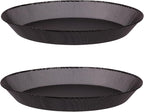 2pcs Metal Round Bird Feeders Tray, Wild Birds Seed Feeder, Mesh Tray Outdoor by Unknown