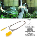 Flexible Drain Brush, Nylon Cleaner Double Ended Elastic Hose Pipe 67-inch and - Image 5