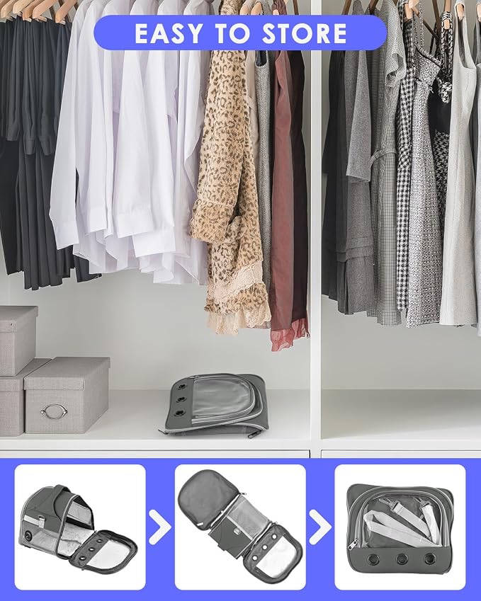 Bissap Guinea Pig Carrier Bag, Portable Small Animal Carrier Pouch - Image 6