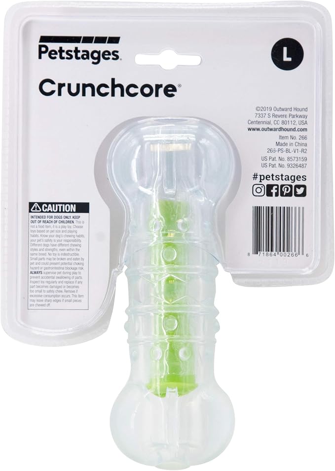 Petstages Crunchcore Bone Water Bottle Alternative Dog Chew Toy - Image 3