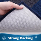 Buganda Dog Door Mat for Muddy Paws, Absorbent Dirt Trapper Washable Indoor - Image 5