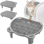 Litter Catching Step for Cat Litter Box, Litter Trap Stool for Automatic Litter by Blata