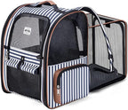 Lekebobor Large Cat Backpack Carrier Expandable Pet Carrier Backpack by LEKEBOBOR
