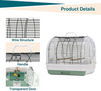 GarveeHome Portable Bird Cage Carrier, Small Bird Cage - Image 3
