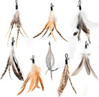 Natural unstained Feathers, Cat Feathers Refill by miwooim