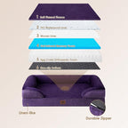 EHEYCIGA Orthopedic Dog Beds for Extra Large Dogs, Waterproof Memory Foam XXL - Image 4