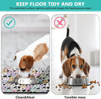 Pet Feeding Mat for Floors Waterproof Dog Mat for Food and Water Absorbent - Image 5