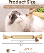 Tocirelo Silvervine Sticks Cat Toys - Image 6