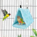 Wontee Bird Nest House Warm Bird Bed Hanging Hammock Snuggle Hut - Image 2