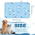 Nuanchu Dog Stroller Cooling Mat Waterproof Outdoor Pet Cooling Mat Washable - Image 2
