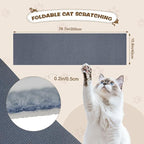 Eunice Cat Scratching Mat, Self-Adhesive Cat Scratch Carpet, Trimmable - Image 2