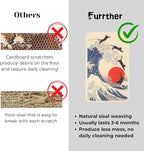 Sisal Cat Scratcher Post Mat, Durable and Shedding-Resistant Cat Scratching - Image 3