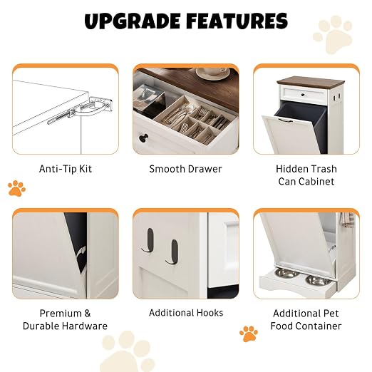 Tilt Out Trash Can Cabinet - Image 4