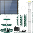 AISITIN 3 Tiered Bird Bath - Image 5