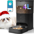 2.4G Automatic Cat Feeder, Cat Food Dispenser by ANDOLLHOME