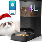 2.4G Automatic Cat Feeder, Cat Food Dispenser by ANDOLLHOME